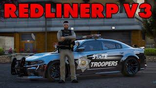 Redline V3 Cop (Griff Griffin) - GTA 5 Roleplay - #RedlineRP