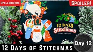 Spoiler! Day 12 Reveal ~ 12 days of Stitchmas | Spellbinders #teamspellbinders