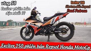 EXCITER 150 của Hiếu Dani lên tem Repsol Honda 26 phong cách MotoGP độc nhất vô nhị