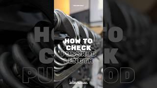 How to Measure your Pushrods! #pushrod #automobile #valve #pushrodchecker #howto #lifters #rockers