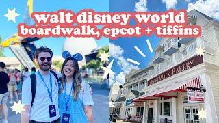 WALT DISNEY WORLD VLOGS  day 6 | boardwalk, epcot + tiffins | june 2022 [AD Gifted]