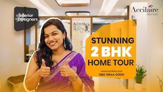 2BHK Apartment in Bengaluru | Home Tour | Accilaire Interiors | 2025 | Stunning Interior Designs