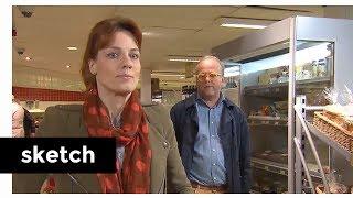 Boodschappen doen met strenge regels | Sketch