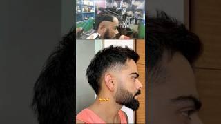 Virat Kohli hairstyle #haircutting #newhairstyle#newhaircutting #hairtutorial #youtubeshorts #shorts