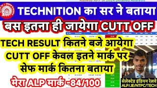 टेक्निशियन कट ऑफ सर ने बताया इससे ज्यादा नहीं जाने वाला है बस इतने मार्क पर सिलेक्शन हो जाएगा