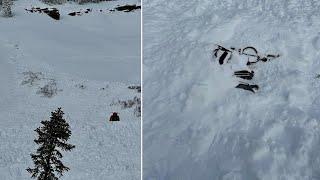 Brothers survive Cache County avalanche despite one being buried in snow