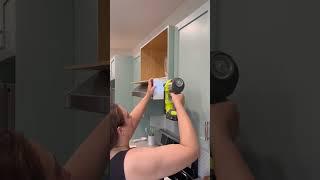 Replacing an over-the-range microwave with a custom range hood