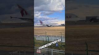 A380 Qatar QR68 Take-Off | Frankfurt Airport Live #d98flyer #qatar #frankfurtairport #planespotting