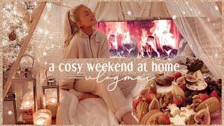 A COSY WEEKEND | organising the house, building a cosy fort + a festive cheeseboard 