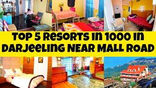 5 Best Hotels in Darjeeling near Mall Road | Best hotels under 1000 | Room Details with View & Price