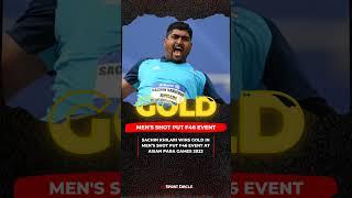 Sachin Khilari Wins Gold in Men’s Shot Put F46 Event at Asian Para Games 2022 