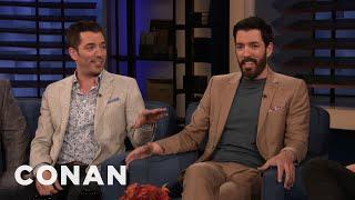 How Drew & Jonathan Scott Became The "Property Brothers" | CONAN on TBS