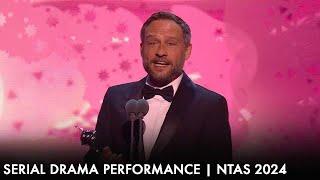 Peter Ash - Coronation Street | Serial Drama Performance winner at The National TV Awards 2024