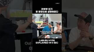요즘 없어서 못산다는 라부부 체감 되게 설명해줄게 #labubu