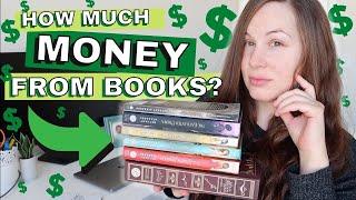 how much money did I make from books in 2021?