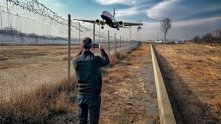 UNDE este locul SECRET de unde poti filma avioane in BUCURESTI !?  - Vlog 282