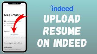 How to Upload Resume on Indeed 2024 | Resume Upload on Indeed