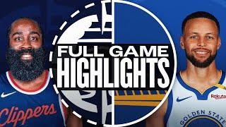 CLIPPERS at WARRIORS | FULL GAME HIGHLIGHTS | October 27, 2024