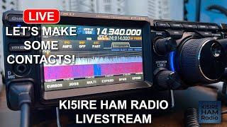 SATURDAY EVENING HAM RADIO LIVESTREAM Let's Make Some Contacts!