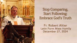 Stop Comparing, Start Following: Embrace God’s Truth