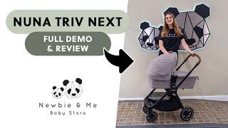 Nuna TRIV Next  Full Demonstration & Review + Nuna PIPA URBN Car Seat 