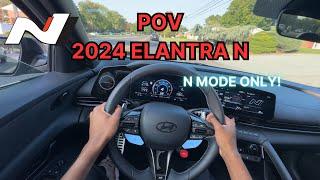 POV DRIVE 2024 HYUNDAI ELANTRA N [N MODE ONLY]