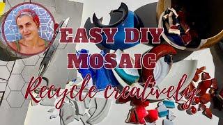 DIY Mosaic Art: Using Found and Recycled Materials