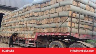 Mini round hay baler for sale