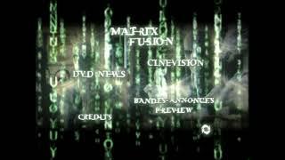 DVDvision menus DVD N°33 Matrix Fusion