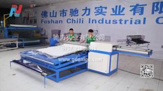 NG-01M mattress compress machine and NG-06R mattress roll packing machine