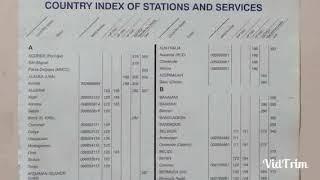 GMDSS CLASSES -HOW TO REFER ALRS VOLUME 5 - DSC STATIONS PAGES