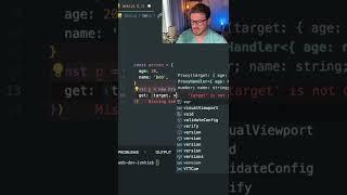 How to use the javascript Proxy class to watch for reads #shorts