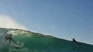 Joel Tudor at Blacks Beach, San Diego.