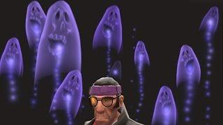 TF2 Unusual Ghastly Ghosts Jr Combos