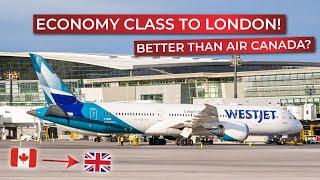 BRUTALLY HONEST | Trans-Atlantic Economy Class on WESTJET's Boeing 787-9 to London Gatwick!