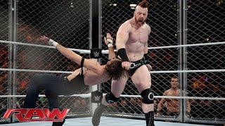 Dean Ambrose vs. Sheamus - Steel Cage Match: Raw, December 21, 2015