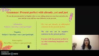 Vocabulary: Adventure travel - Grammar: Present perfect with already, yet and just