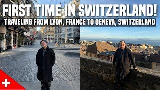 FIRST TIME in SWITZERLAND: Traveling from Lyon, France to Geneva, Switzerland  | Ivan de Guzman