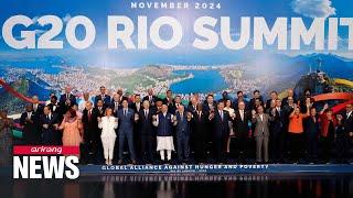 G20 summit in Rio concludes with leaders divided on Ukraine war, China's growing influence