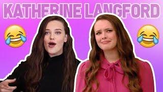 Katherine Langford FUNNY MOMENTS