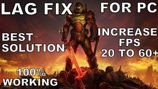 DOOM Eternal Lag Fix | How To Fix Lag And Stutter For PC - Best Solution