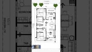 house plan | simple floor plan | ghar ka naksha | ghar ka plan #house #architecture #floorplan