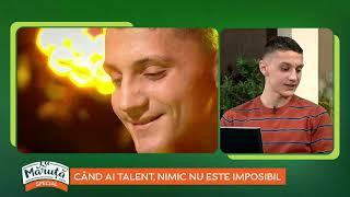 Emanuel Ion, fără vedere, dar cu un talent uriaș