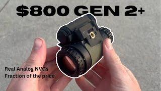 Gen 2+ / Gen 3 Night Vision for under $800: How to build cheap analog NVGs