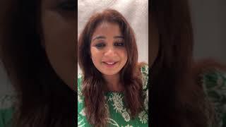 Shreya Ghoshal Instagram Live Today #shreyaghoshal #instagram #instragramlive #live #jamming #fun