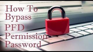 How to bypass PDF permissions easily Without Password