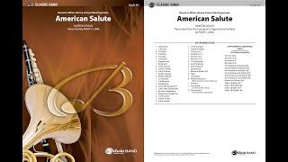 American Salute, arr. Philip J. Lang – Score & Sound