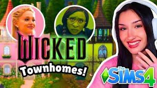 WICKED inspired Townhomes in The Sims 4