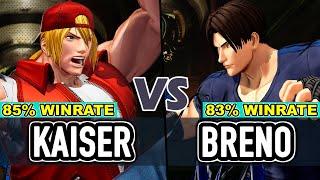 KOF XV ▰ KAISER (Terry/Kyo/Ryo) vs BRENO YAGAMI (Kim/K'/Iori)