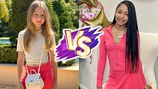 Like Nastya VS Ahvi LeeXO Natural Transformation  2024 | From 0 To Now